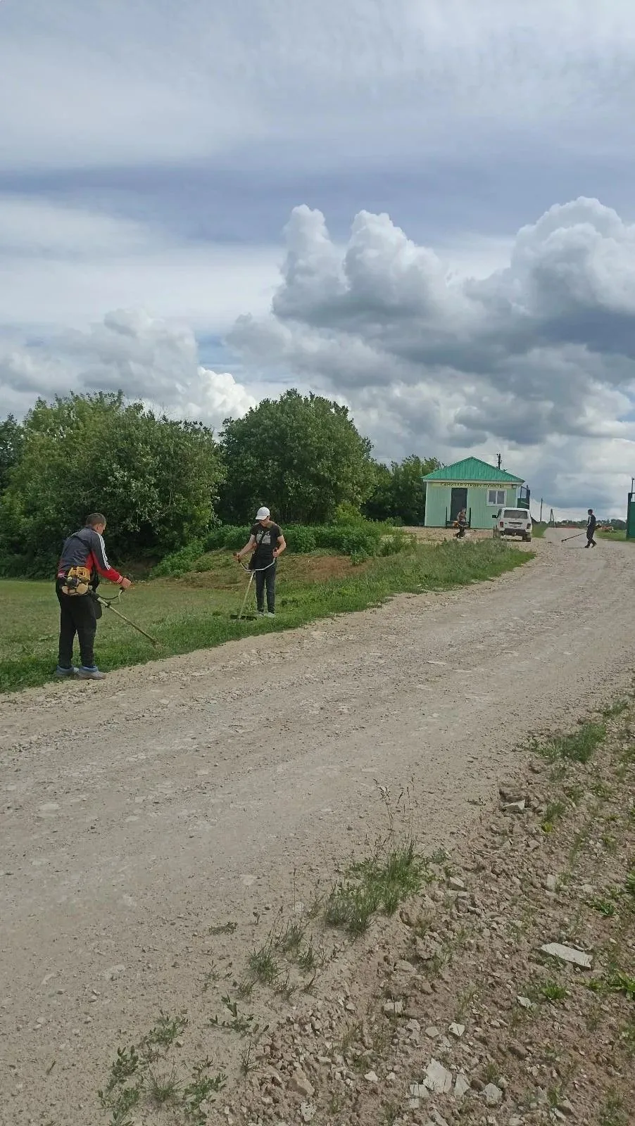 🍀В целях обеспечения санитарной очистки и благоустройства территорий ООО АФ Казанка организовала и 