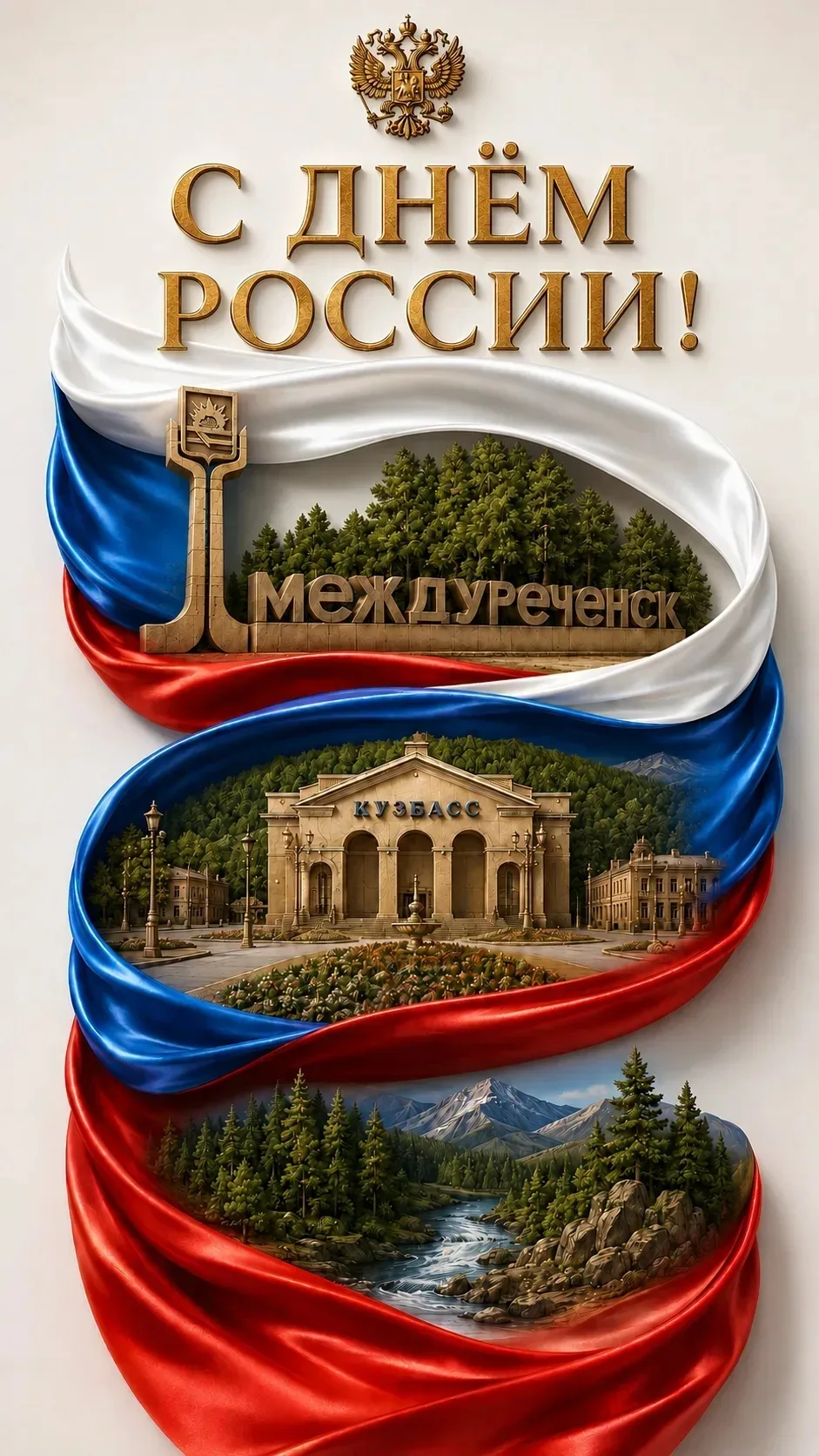 С Днём России, дорогие междуреченцы!

Уважаемые жители Междуреченска!

Примите самые искренние и сер