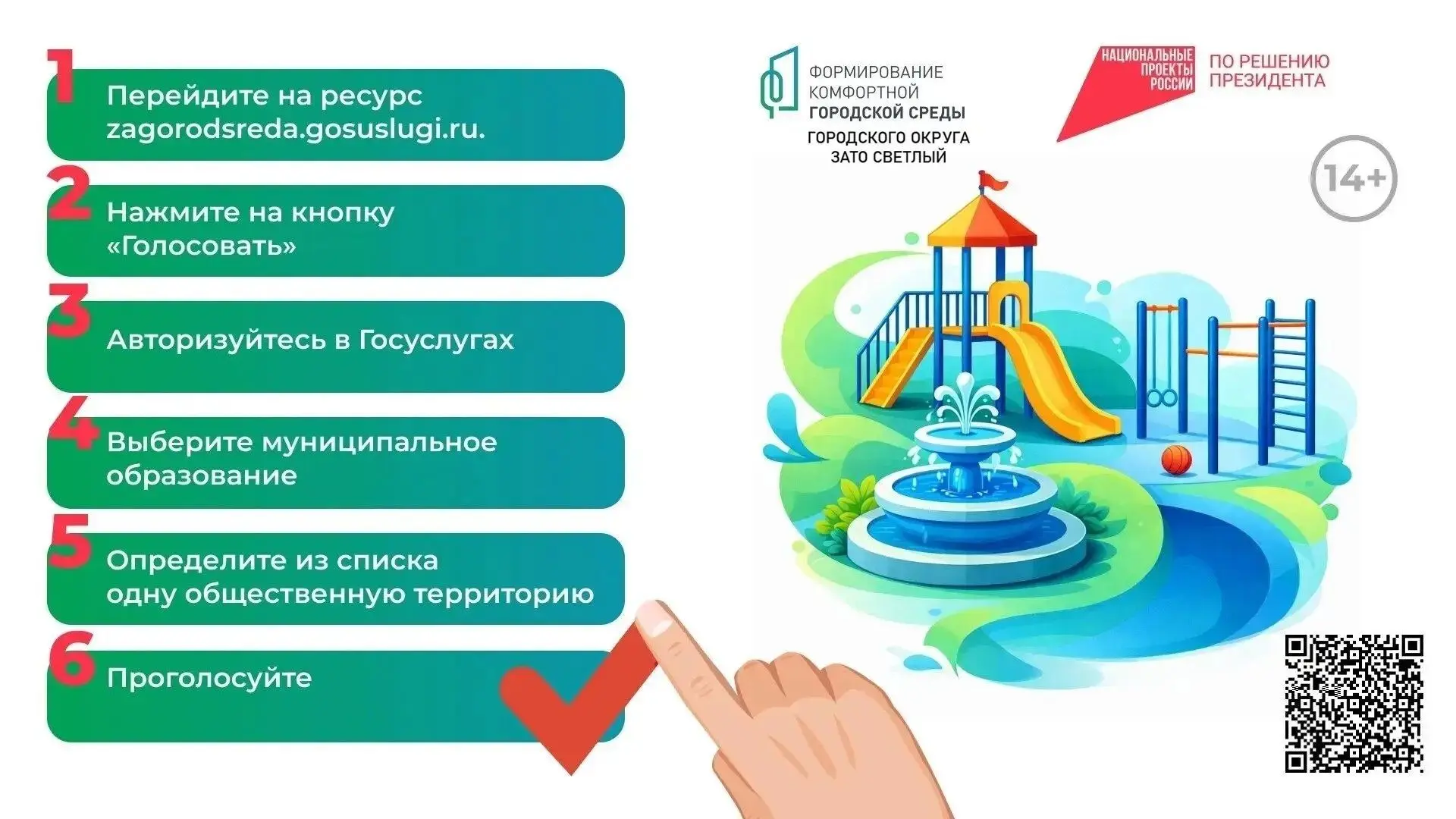 Успейте сделать свой выбор: до завершения голосования за объекты, которые нуждаются в благоустройств
