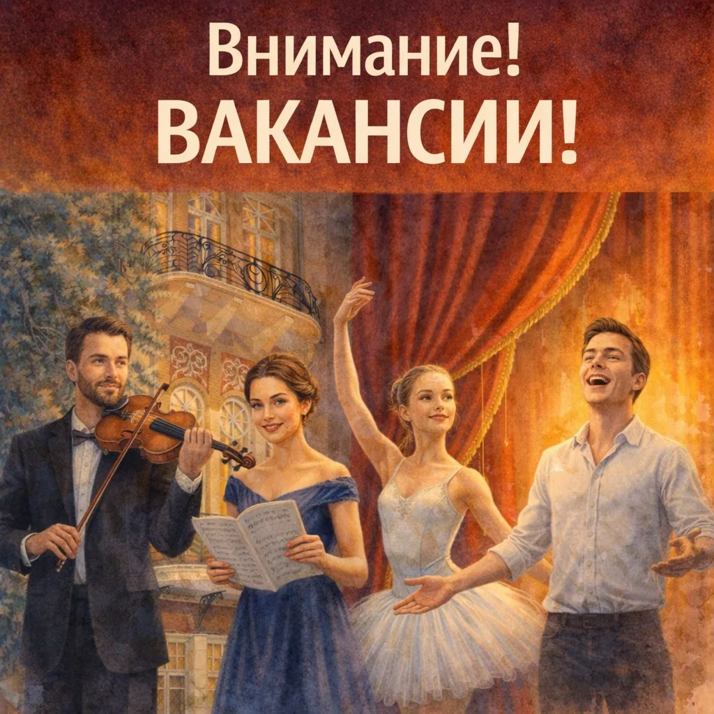 В ГБУК СК «Ставропольский государственный театр оперетты» на постоянную работу на конкурсной основе
