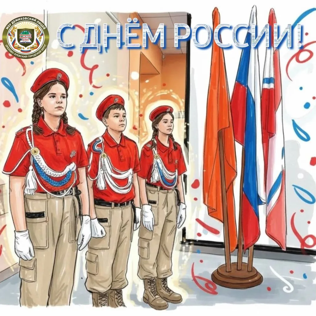 🇷🇺С ДНЕМ РОССИИ!

От всего коллектива МОУ "Демиховский лицей" примите искренние и сердечные поздра