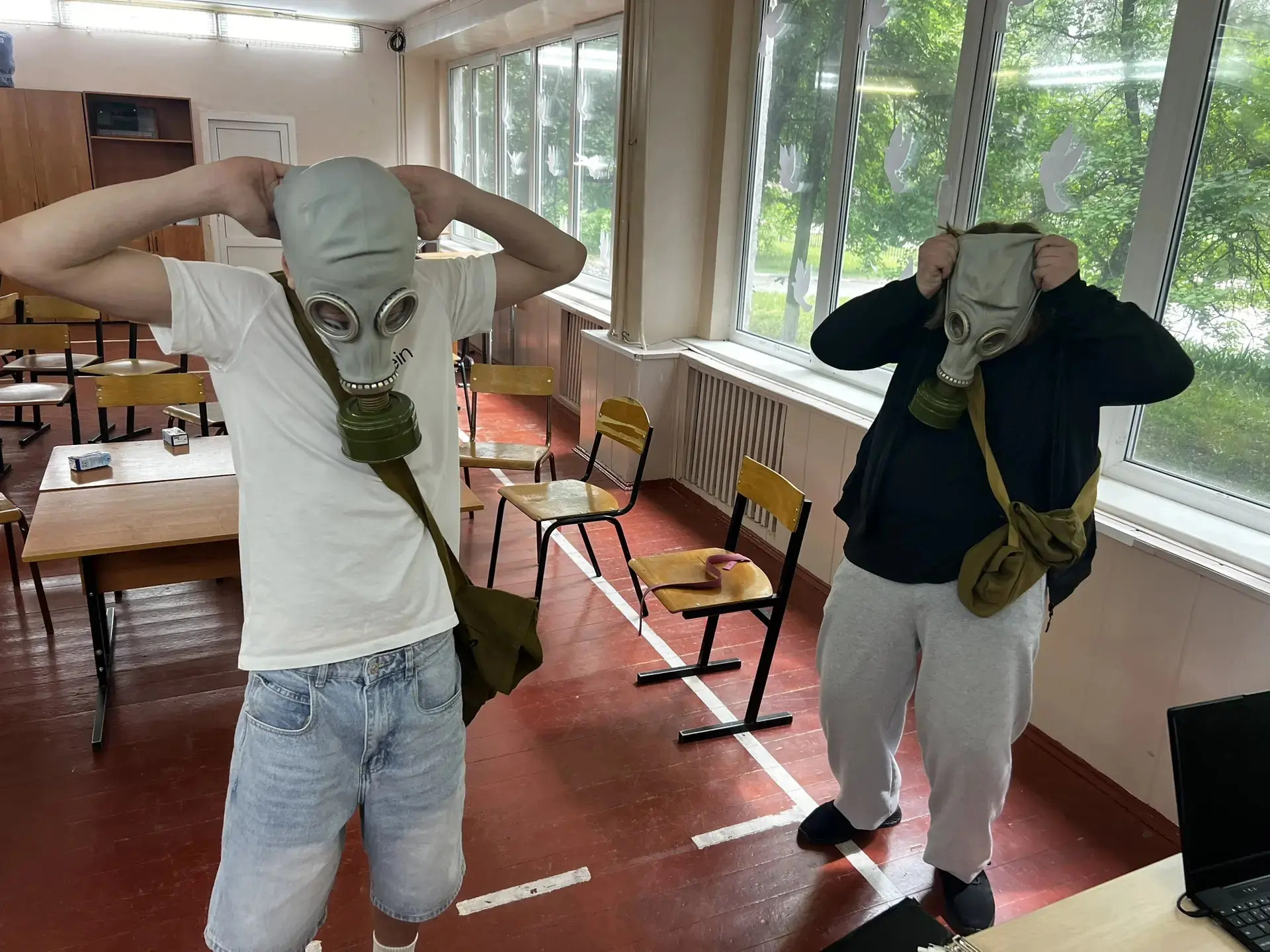 К защите готов!
В гимназии прошли учебные сборы юношей 8-х классов

⚡️В рамках изучения курса «Основ