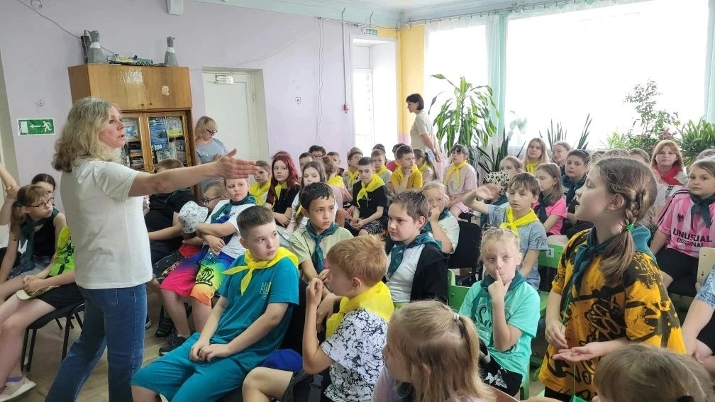 Новости школьного лагеря «Краски лета»! 
Ребята провели просто замечательный день — насыщенный, добр