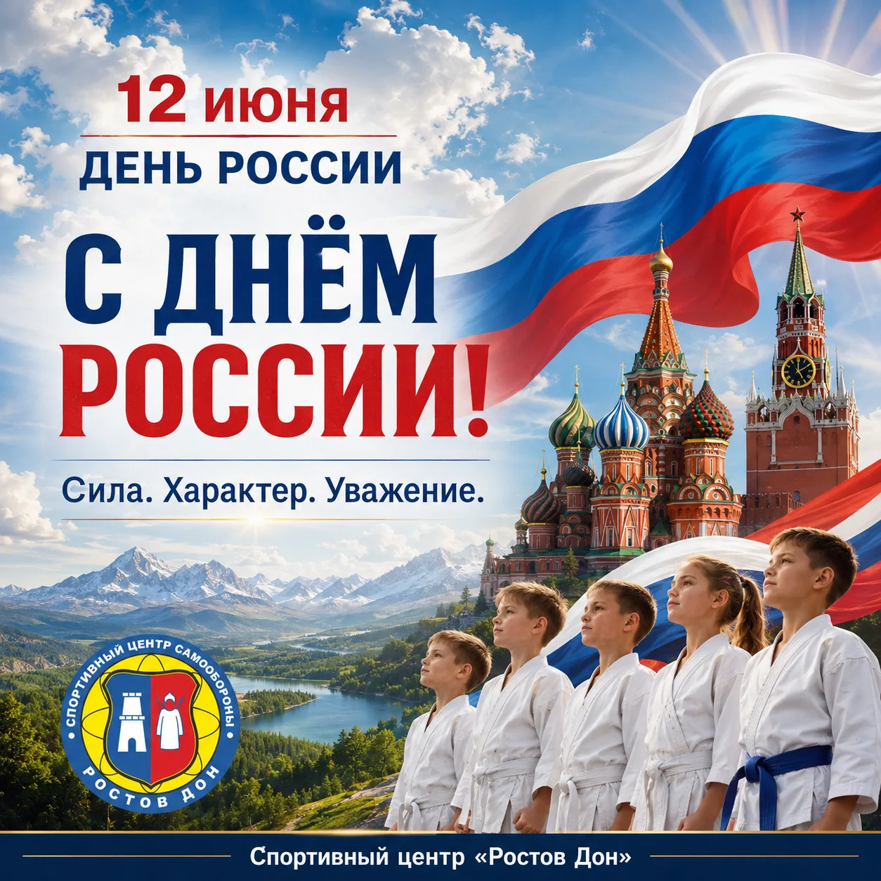 С Днём России! 🇷🇺

12 июня мы отмечаем праздник нашей страны — День России.

Это день единства, ув