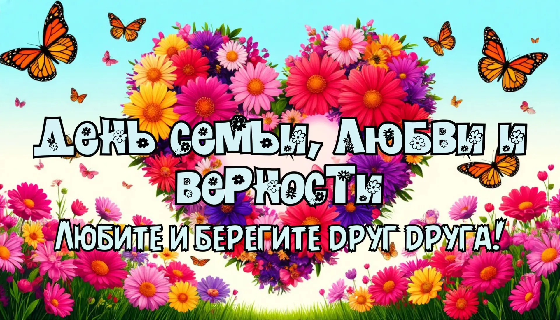 Дорогие семьи!
От всей души поздравляем вас с Днём семьи! Этот праздник напоминает нам о самых важны