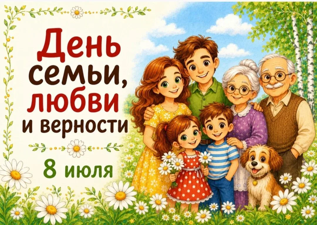 В ГБДОУ ЛНР "ЯСЛИ-САД "СКАЗКА "
прошло мероприятие, посвящённое Дню семьи, любви и верности. Основно