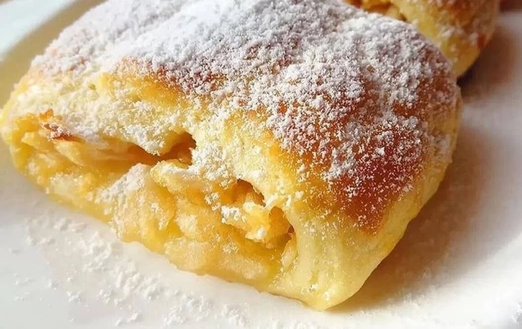 🍎☕️ МИНИ-РУЛЕТИКИ С ЯБЛОКАМИ НА СМЕТАНЕ: Тающее во рту песочное тесто и сочная начинка без «мокрого