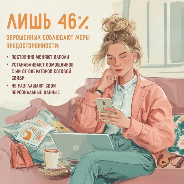 Не попадайтесь на удочку мошенников - соблюдайте меры безопасности!

84% жителей Кировской области с