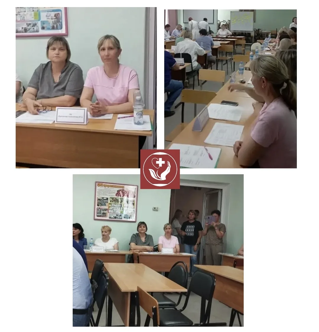 🥼Главная медицинская сестра и руководитель кадровой службы Курганской поликлиники №2 присутствовали