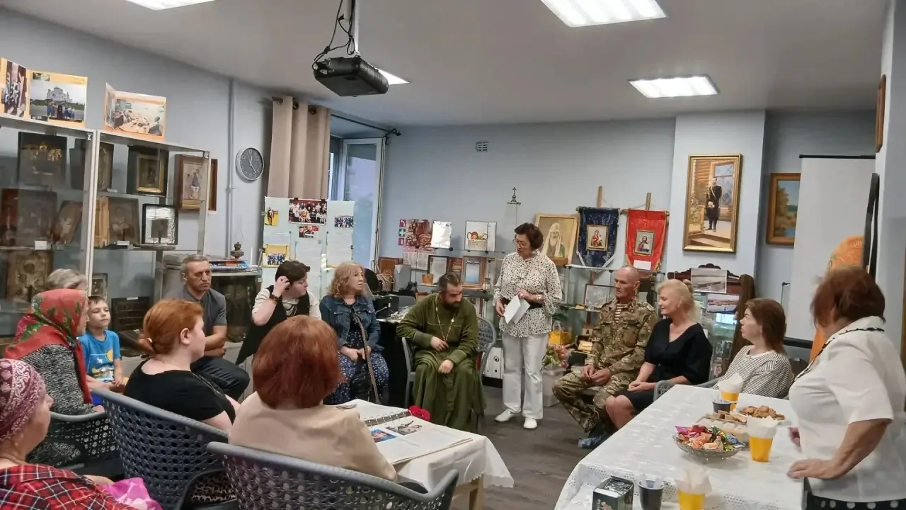 Сегодня в Церковно-историческом музее города Михайловска состоялась важная и душевная встреча, проше