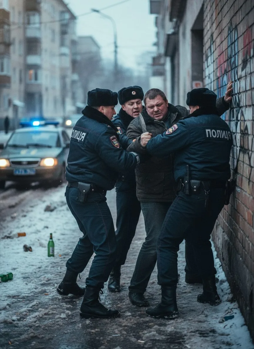 В Тамбове пьяный злодеянец кинулся с ножом на полицию

21 апреля в Тамбове сотрудники полиции приеха