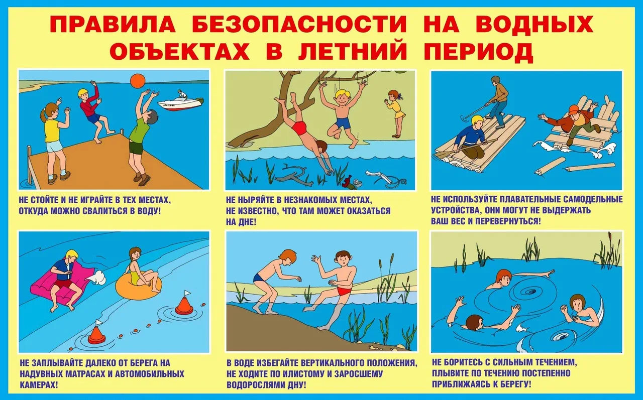 📌ПАМЯТКА: Основные правила безопасного поведения на водоемах❗️❗️❗️