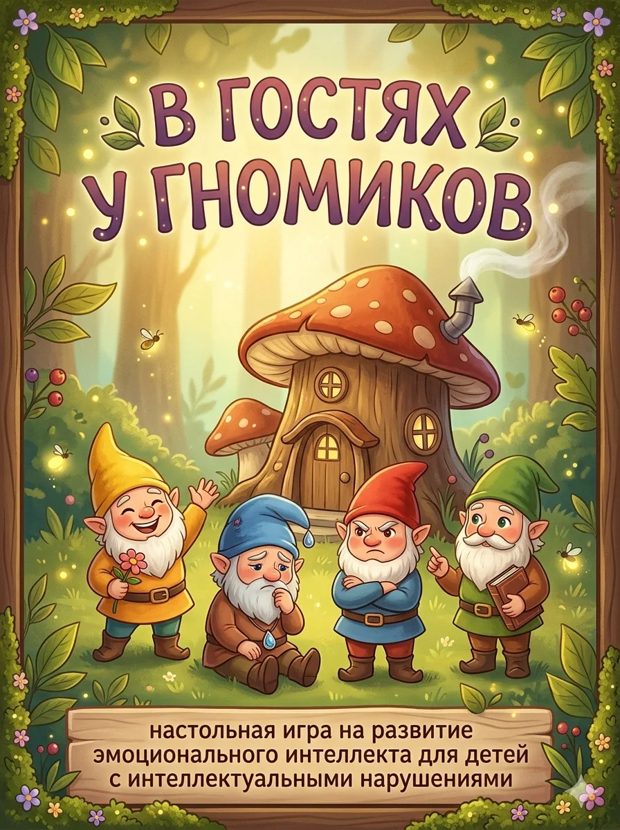 🌟 "В гостях у Гномиков": игра, которая учит понимать эмоции без слов и страха ошибок!
Как помочь ре