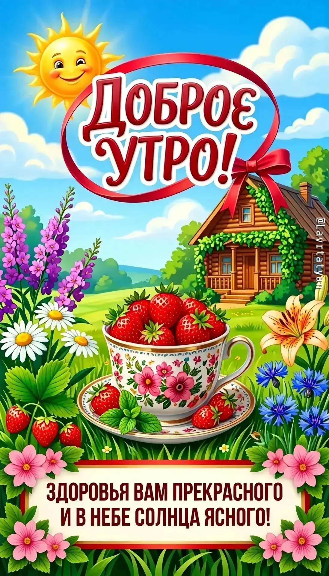 Доброе утро ☀️ 

👉Лучшие Открытки в MAX 
😇 Подписаться