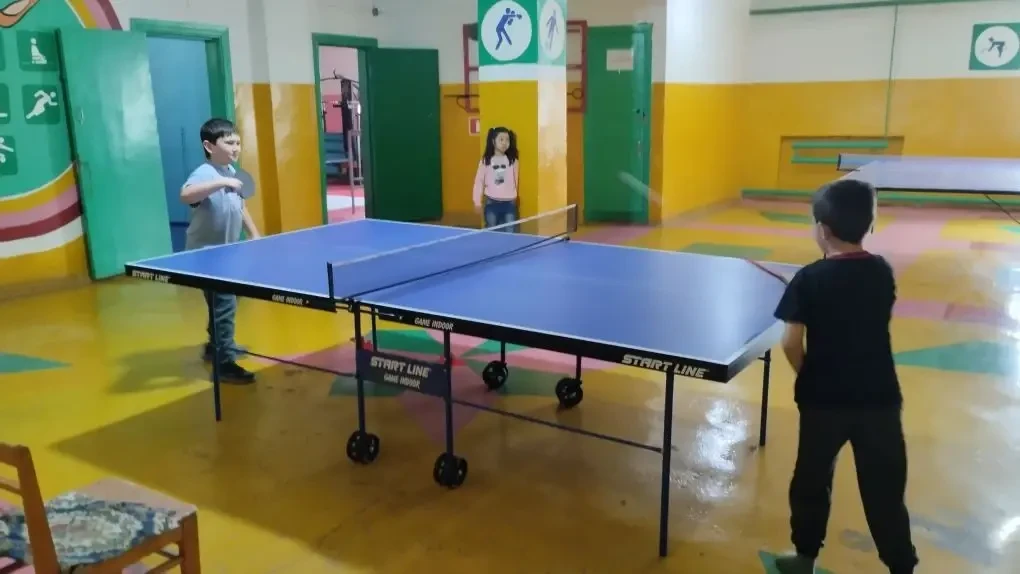 В спортивном зале п. им. Карла Маркса 9 июня прошел турнир по настольному теннису среди юношей 2015-