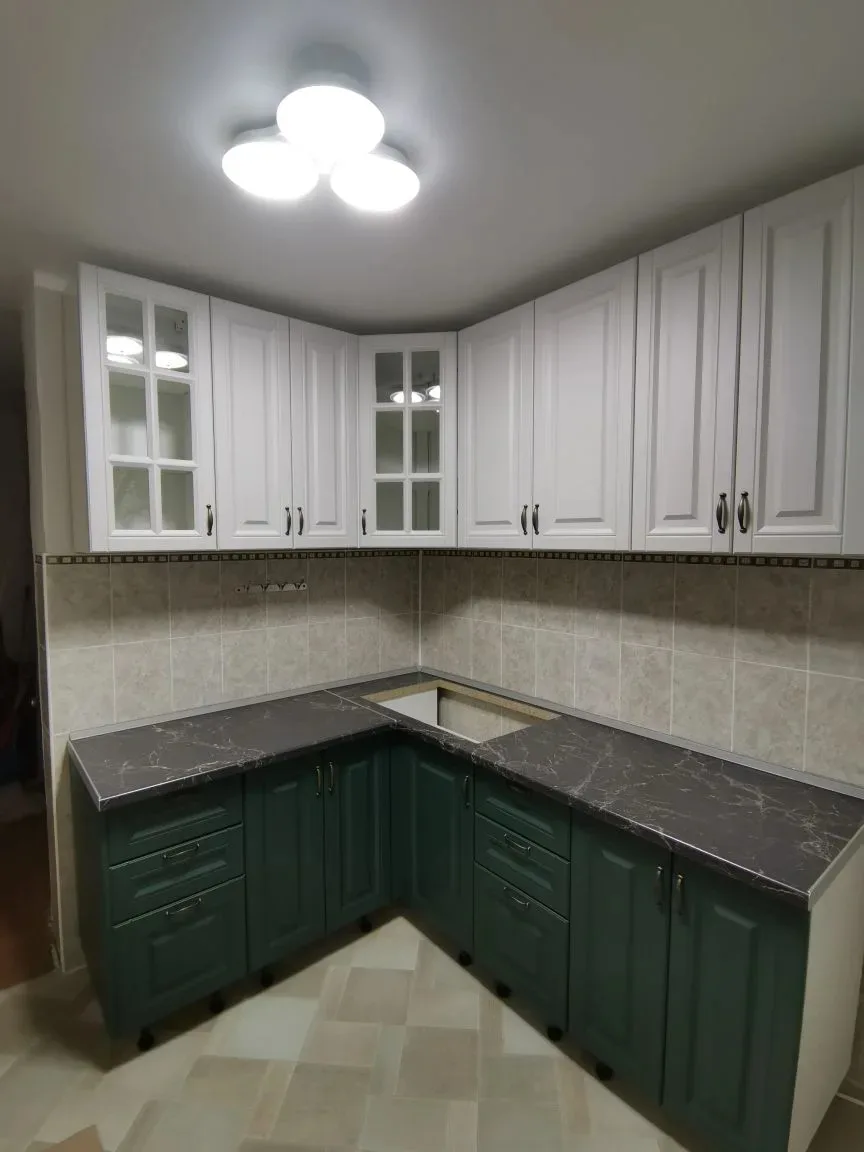 Фотоотзыв 💚
Кухня "Престиж" под заказ

Размер:.............160*250 см
Корпус:......................