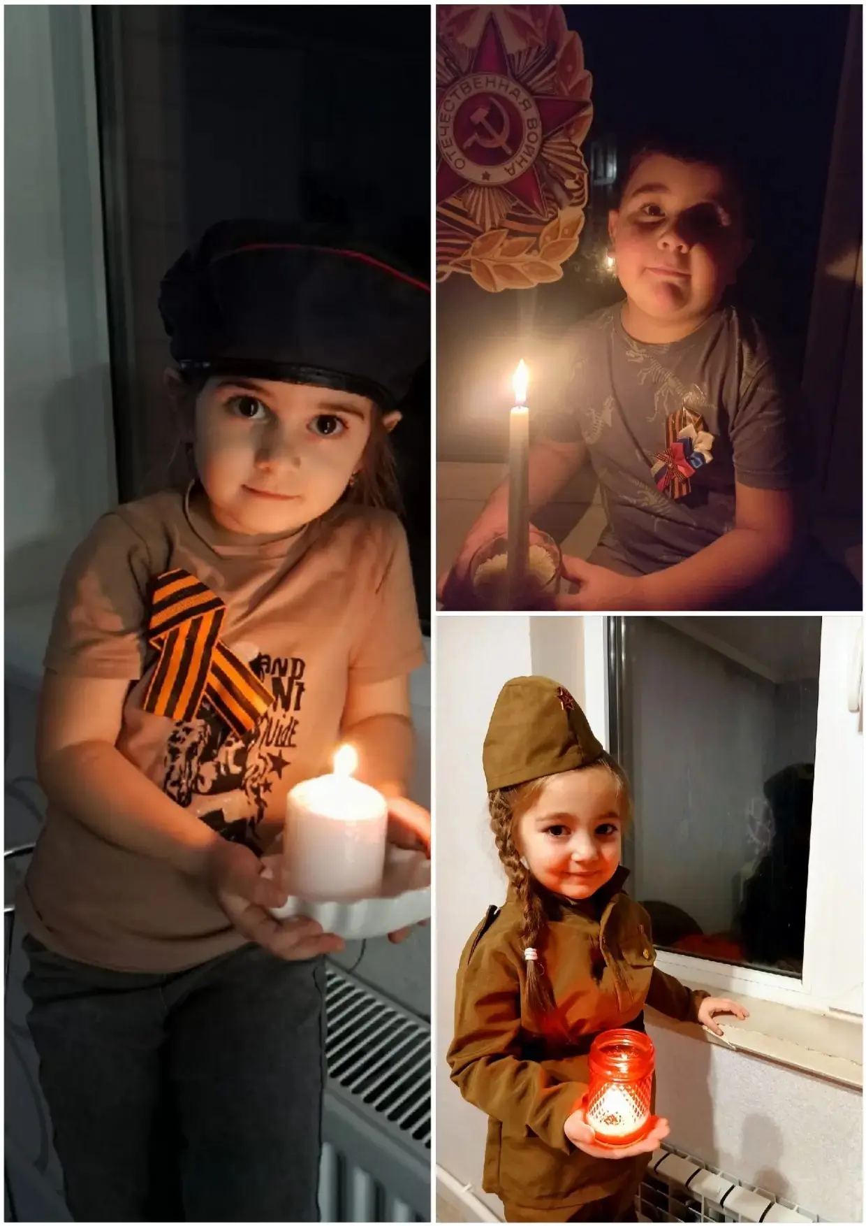 Свечу, как скорби знак, над миром поднимите,
И от нее огонь любви в сердцах зажгите,
Чтоб не угас на