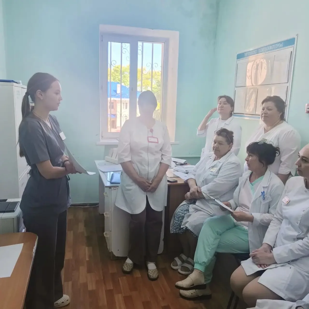 📍В психиатрическом отделении села Серафимовский проведено комплексное мероприятие по контролю соблю
