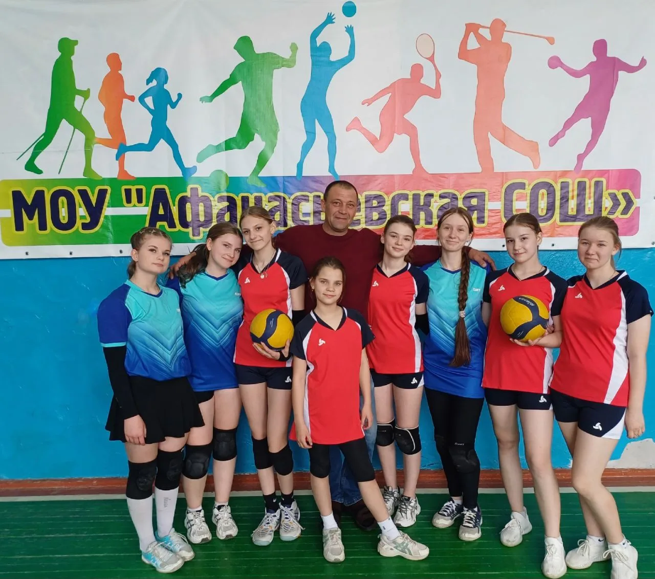 🏐ВОЛЕЙБОЛ🏐
   
   15 мая , состоялись соревнования в рамках Спартакиады сельских школьников: "Воле