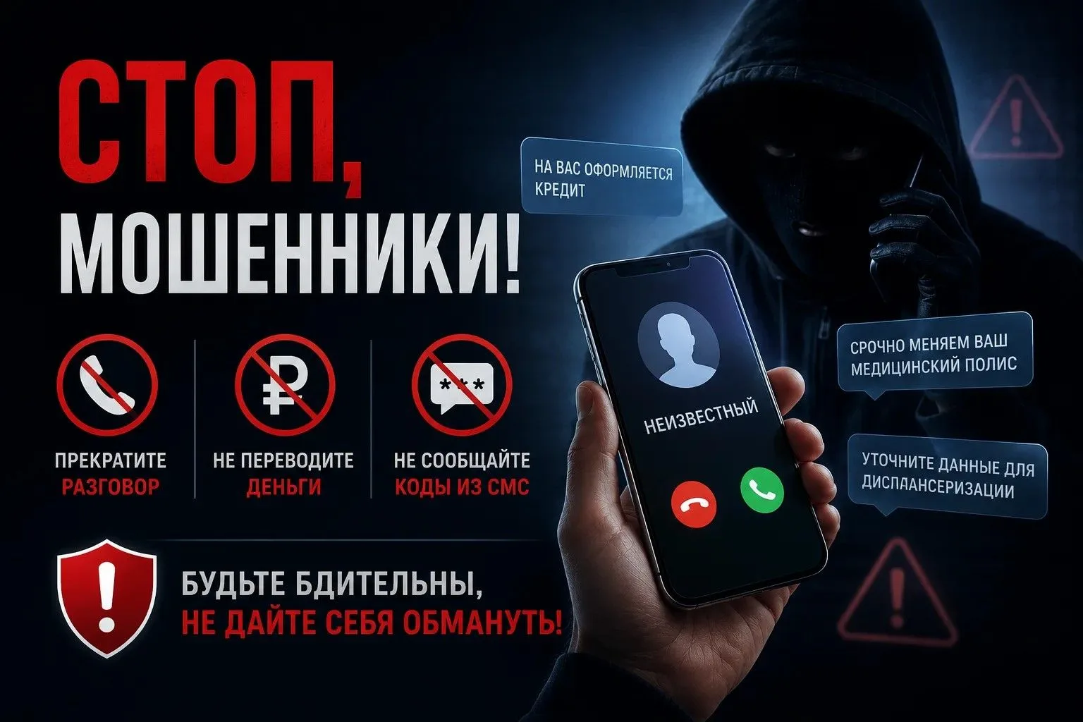 📱Мошенники продолжают искать лазейки, чтобы получить доступ к персональным данным и кошелькам омиче