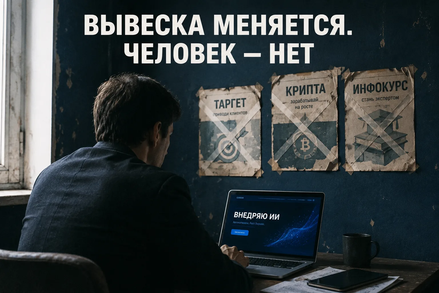 90% тех, кто сегодня продаёт «внедрение ИИ», узнали про нейросети полтора года назад.
До этого они п