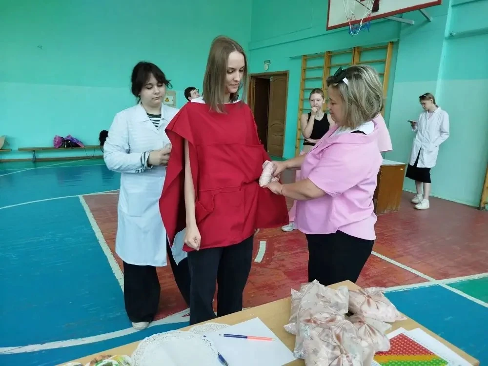 В нашем лагере прошёл «День безопасности»!
К нам приходили студенты Медицинского колледжа – они расс