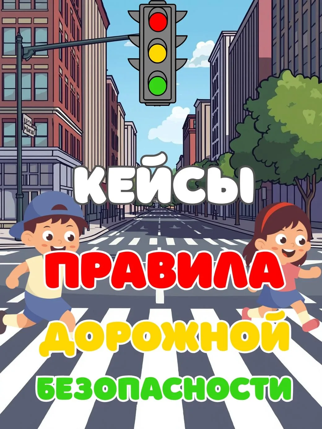 🚦 НОВИНКА! КЕЙСЫ ПРАВИЛА ДОРОЖНОЙ БЕЗОПАСНОСТИ для детей 5–7 лет
 🚦Коллеги, я подготовила готовый 
