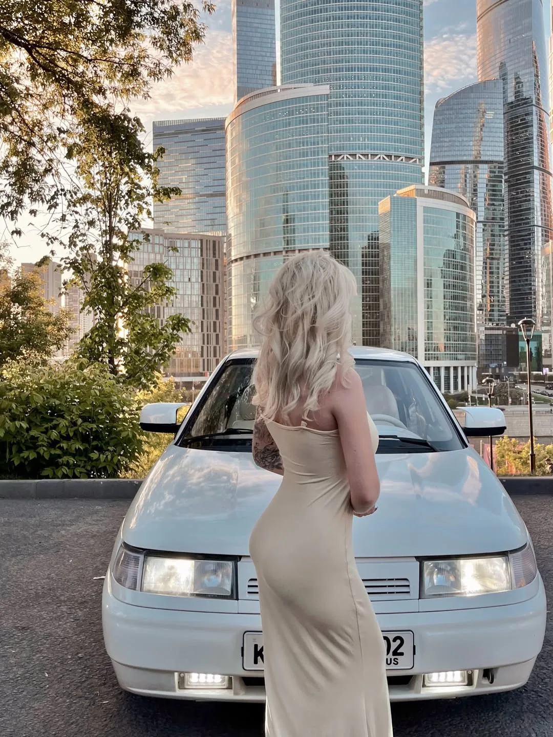 Красотка и её ваз 2110