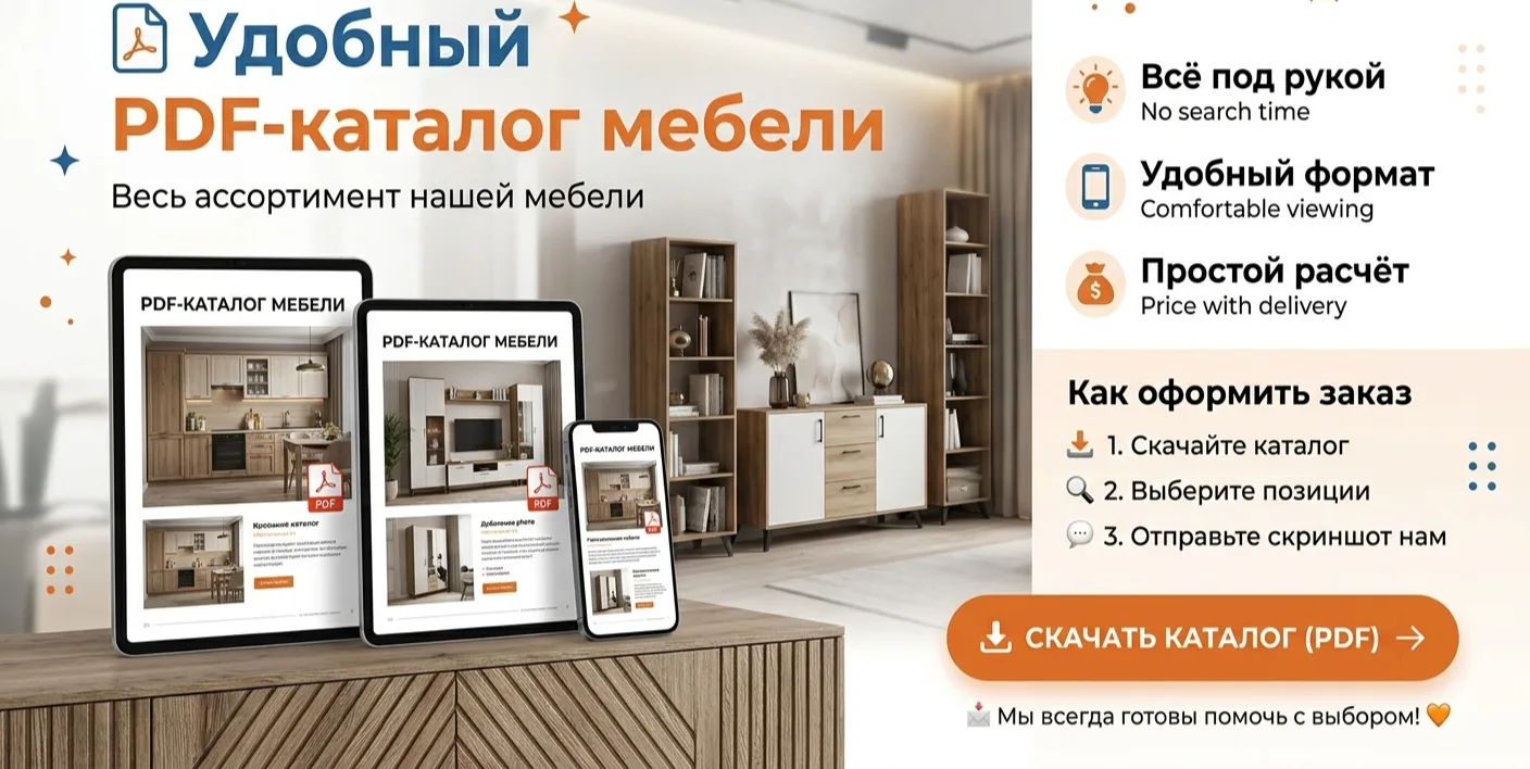 📄 Удобный PDF-каталог мебели 

Весь ассортимент нашей мебели теперь собран в одном месте! Скачайте 