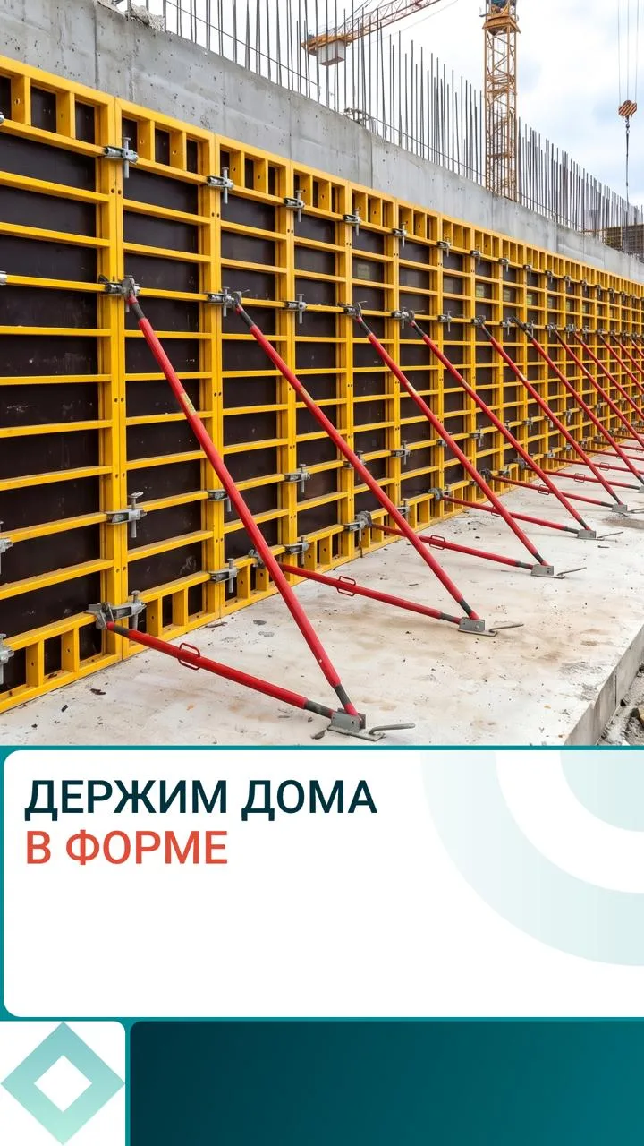 Помогаем выращивать монолит

— благодаря опалубке с использованием полимеров, которая легче и дешевл