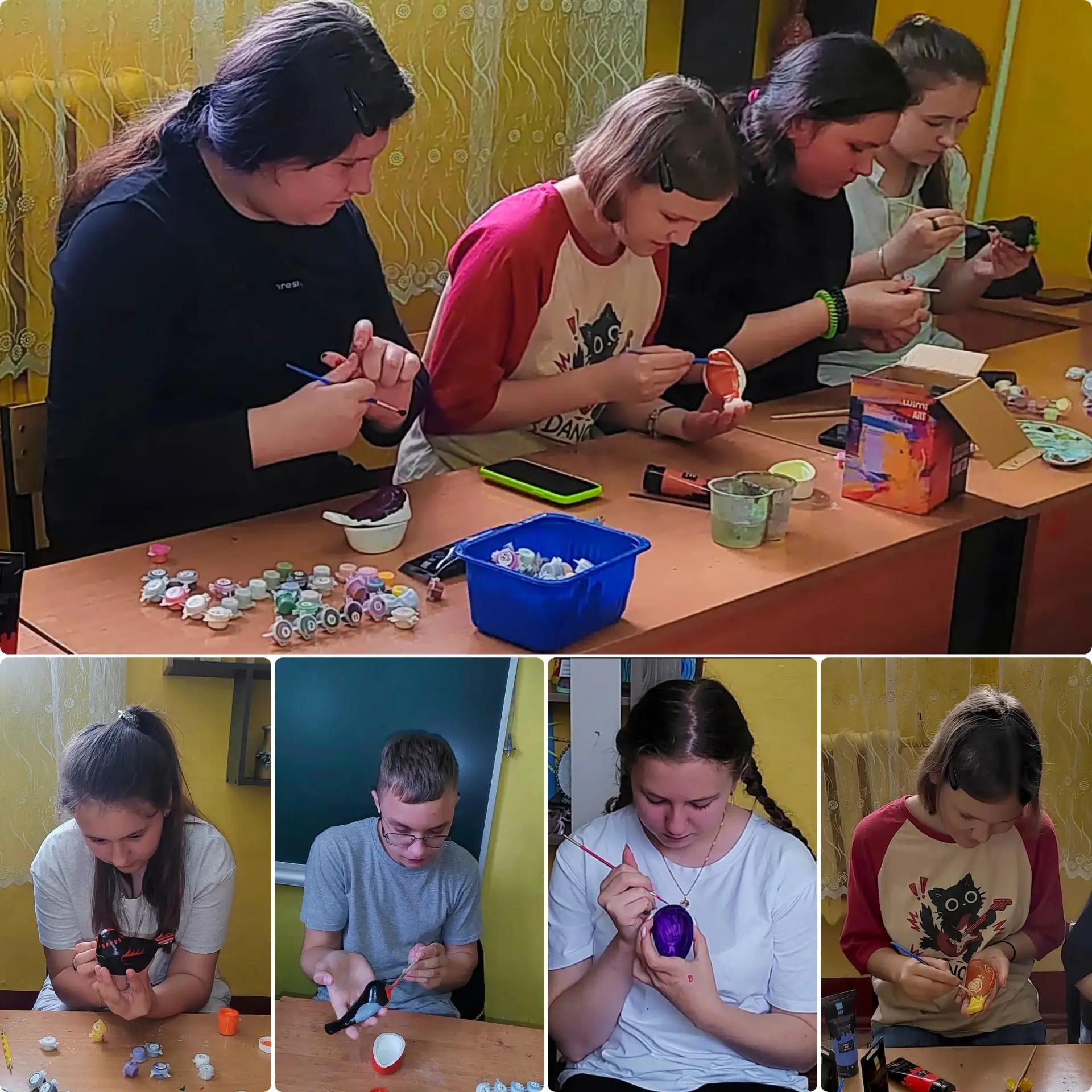 В рамках проекта "Пушкинская карта"  для учащихся МКОУ "Ханинская СОШ" прошел мастер-класс "Красота 