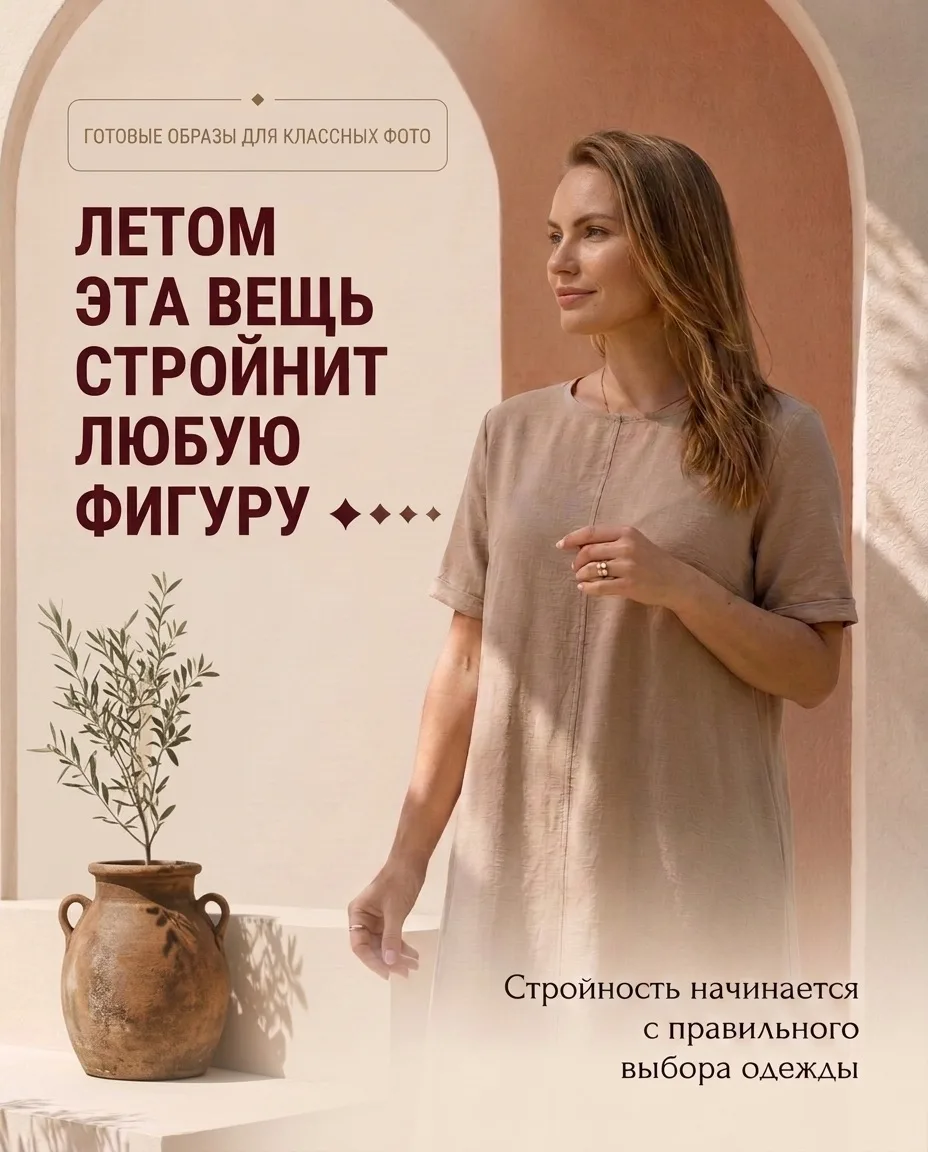 Базовое платье от Very Well , которое сделает ваш образ стройнее сейчас с дополнительной скидкой 🔥⁣