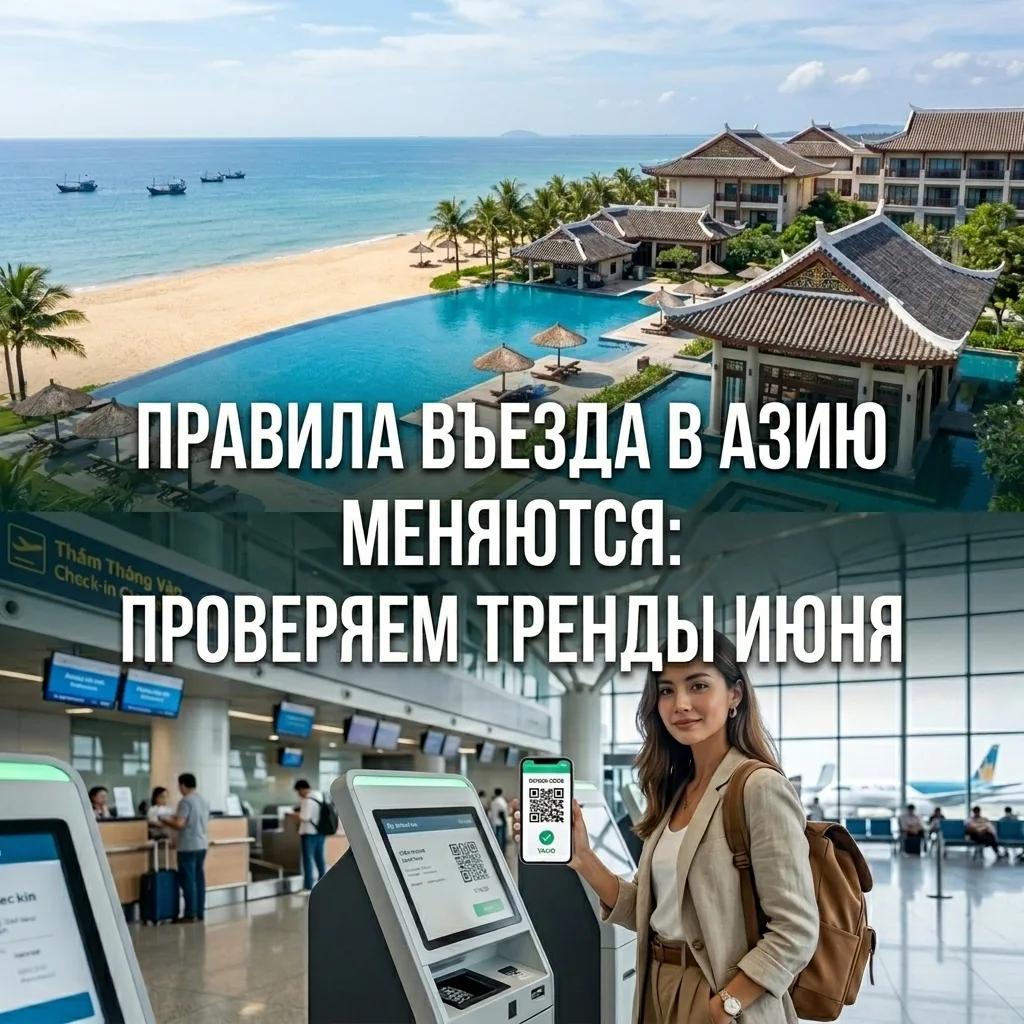 Где-то проще, где-то строже: как меняются правила въезда в Азию прямо сейчас ⛩️🧭

Главный тренд кон