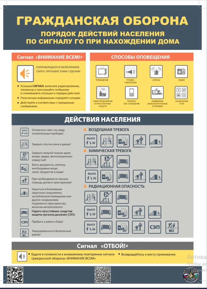 Направляем разработанные Главным управлением МЧС России по Тюменской области 
❗памятки для информиро
