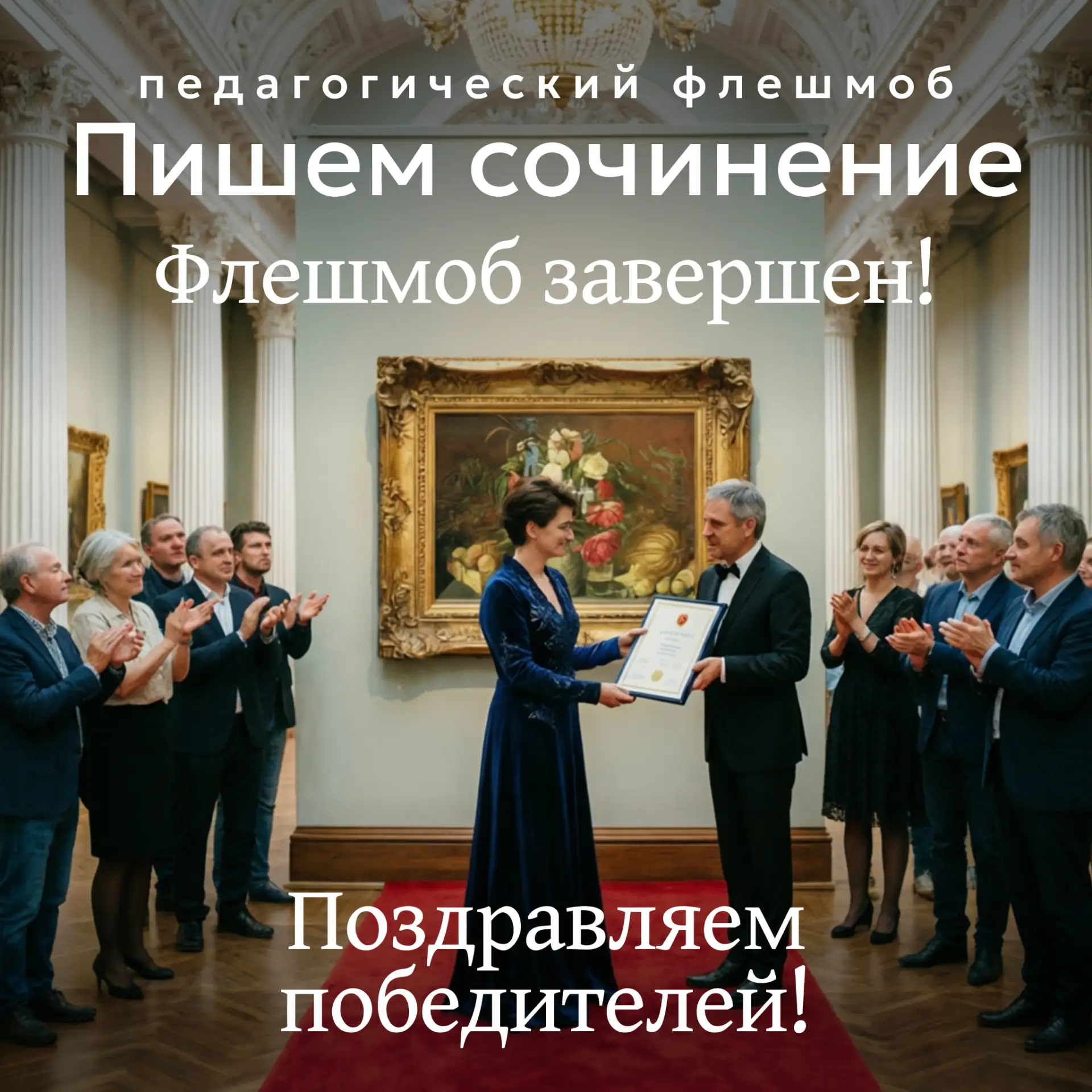 Флешмоб «Пишем сочинения по картине» подошёл к концу!

Благодарим каждого участника за творчество, и