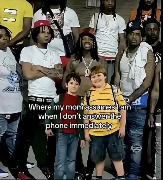 Where my mom assumes I am when I don't answer the phone immediately

to assume [əˈsjuːm] - предполаг