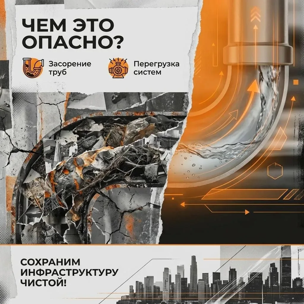Уважаемые жители! Напоминаем правила пользования канализацией!