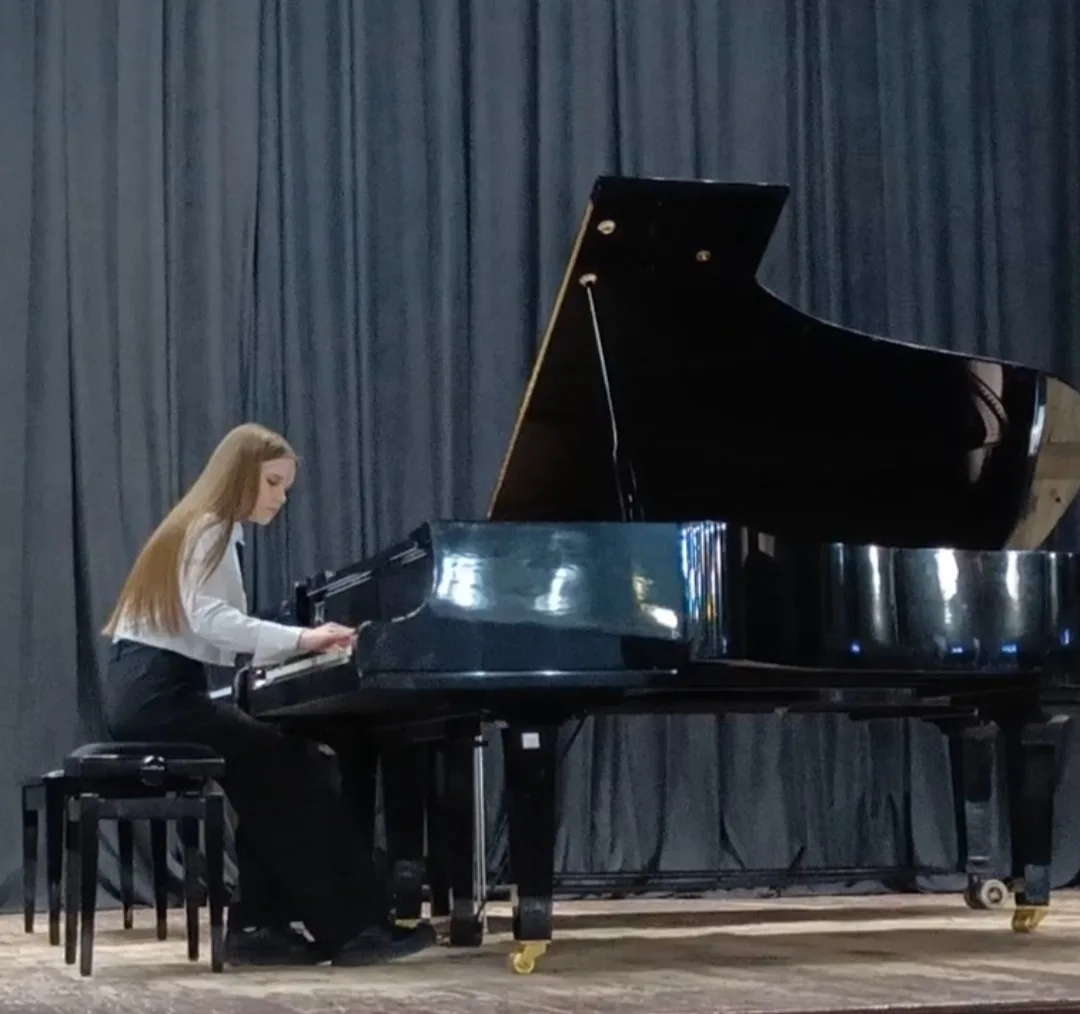 🎼 28 апреля учащиеся отделения «Фортепиано»нашей школы выступили на городском концерте пианистов - 