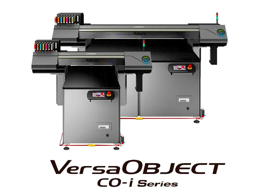 🚀 Roland DG VersaOBJECT CO-i: планшетная УФ-печать для тех, кто работает не только с листами, но и 
