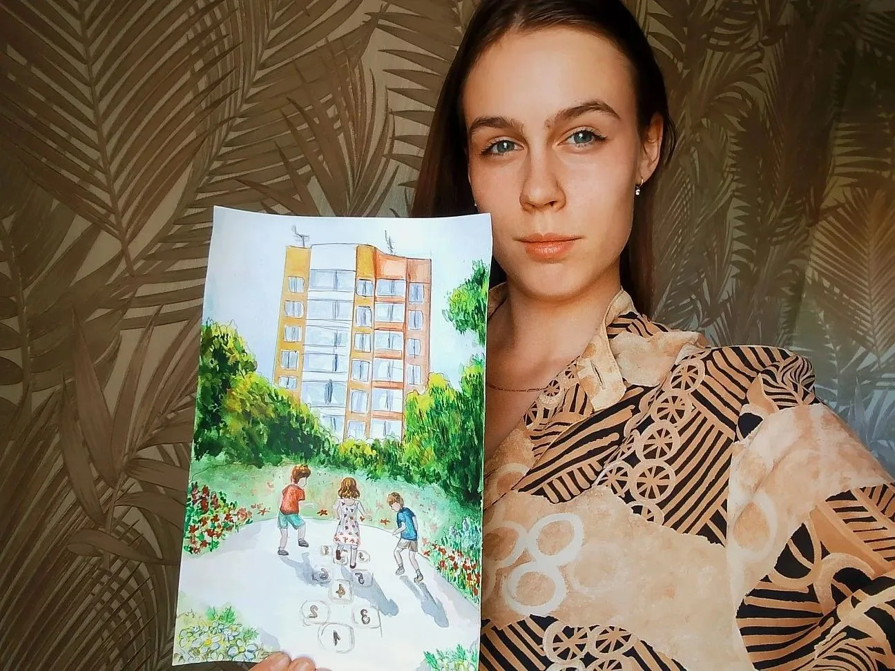 🎨 Наши юные художники на каникулах не теряют времени даром — приняли участие в выставке рисунков «Ч