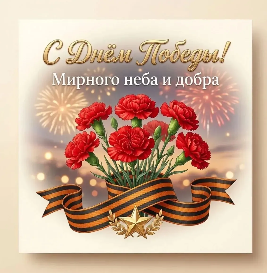 С Днём Победы! 🎖️

Пусть этот великий праздник всегда напоминает нам о мужестве, стойкости и единст