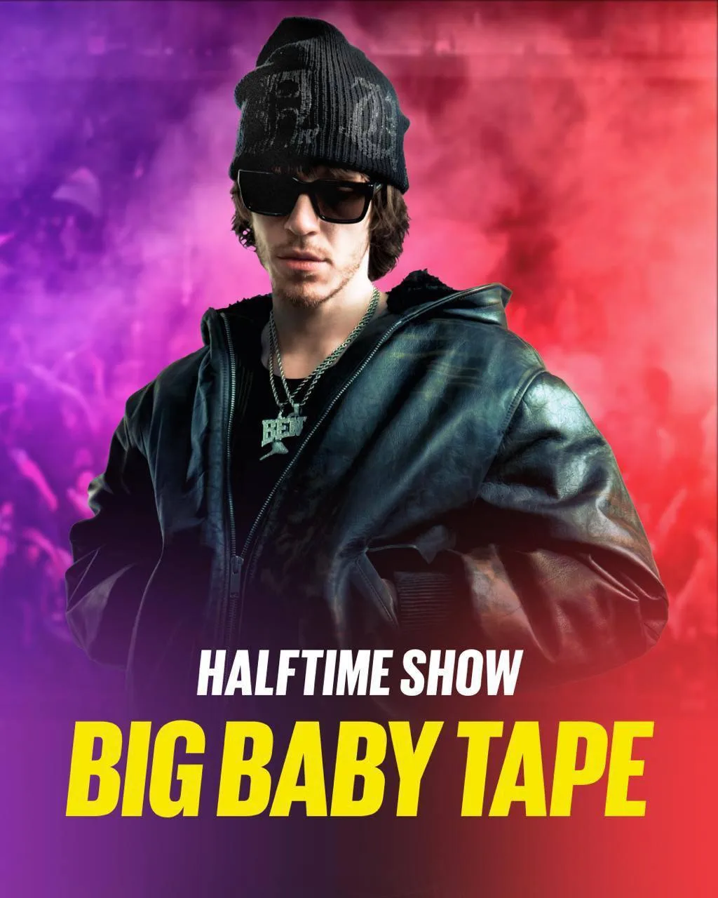 BIG BABY TAPE

6 июня | РЖД Арена
🎟 Билеты → [контакт скрыт]

Big Baby Tape выступит в субботу на ф