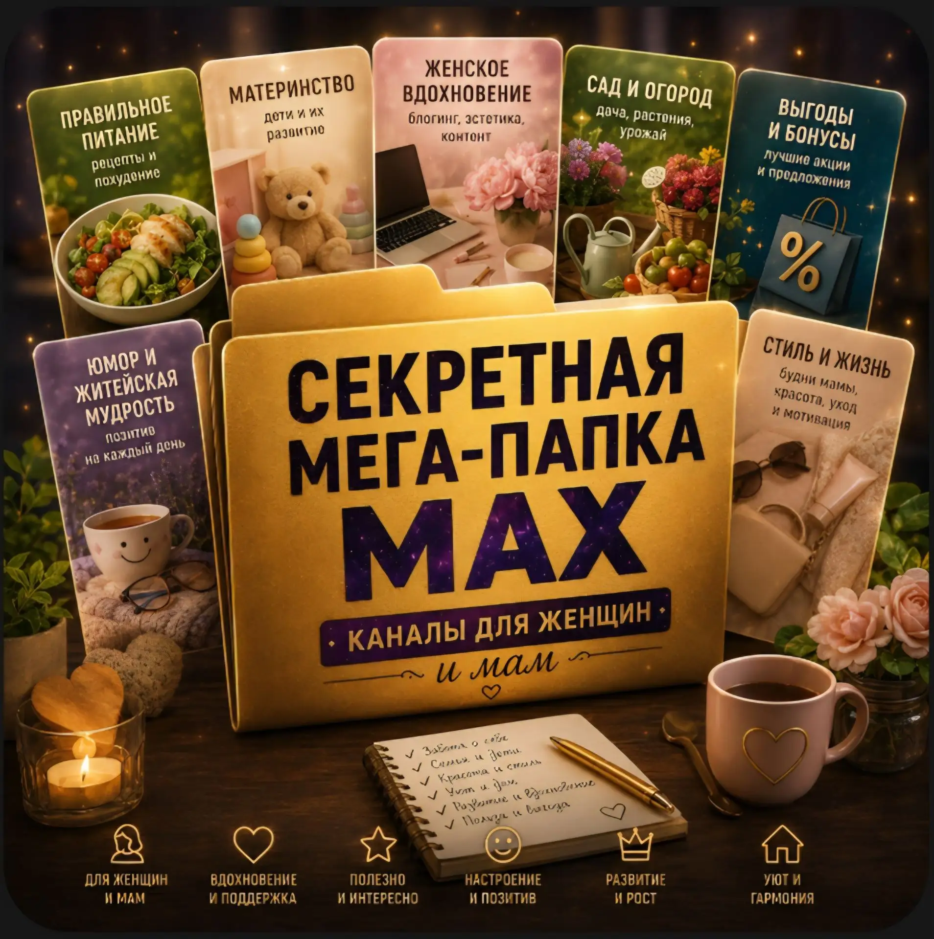 ✅Зелёное хобби Елены 
Жизнь среди растений: огород, цветы; здоровье и финансы.

✅Банкротство с Татья