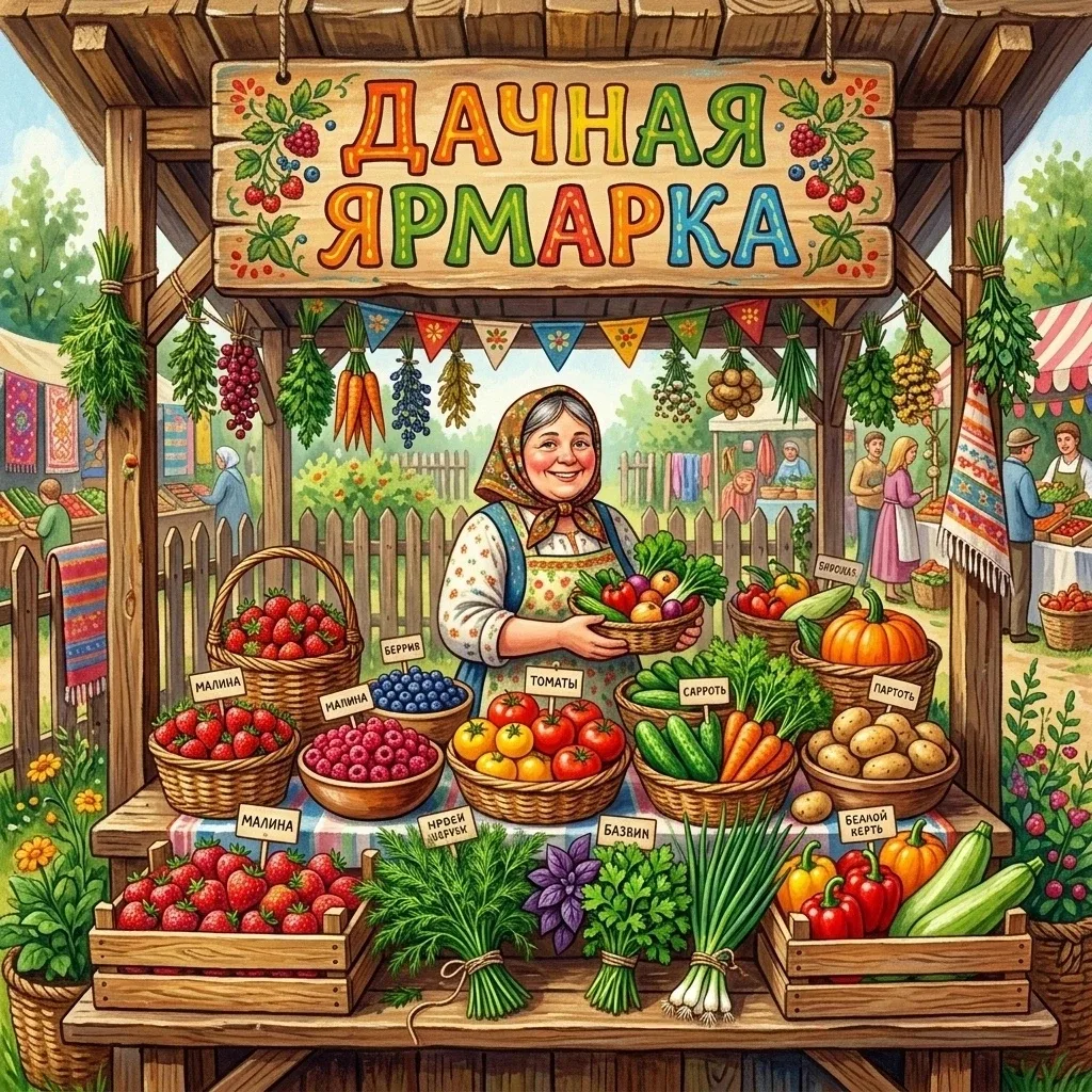 Наша рубрика "Дачная ярмарка" 
В комментариях можете выкладывать объявления о продажах излишков урож
