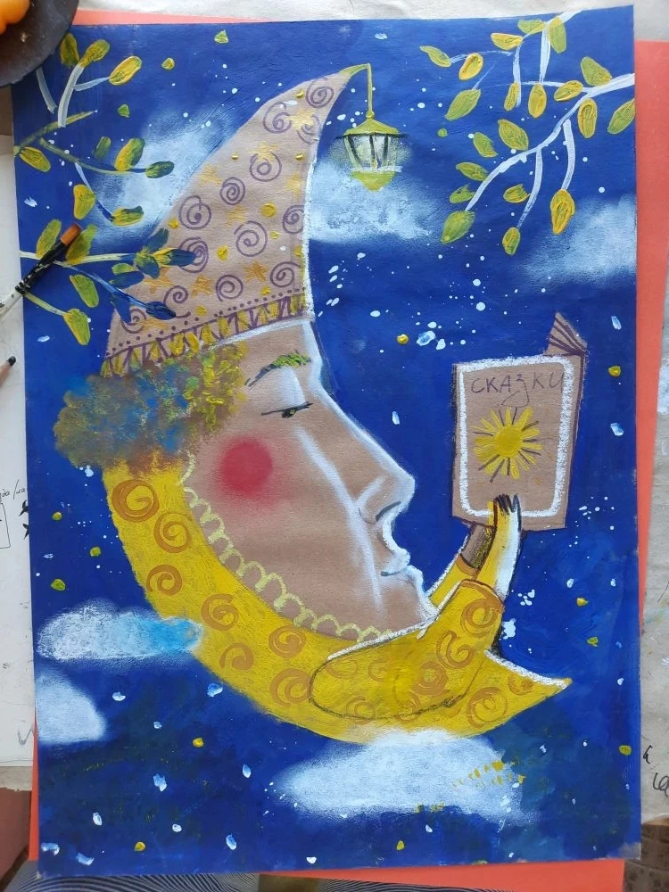 🎨✨ В четверг 25 июня в 17.00 в мастерской "Сила творчества" мы превратим летний месяц в читающего п