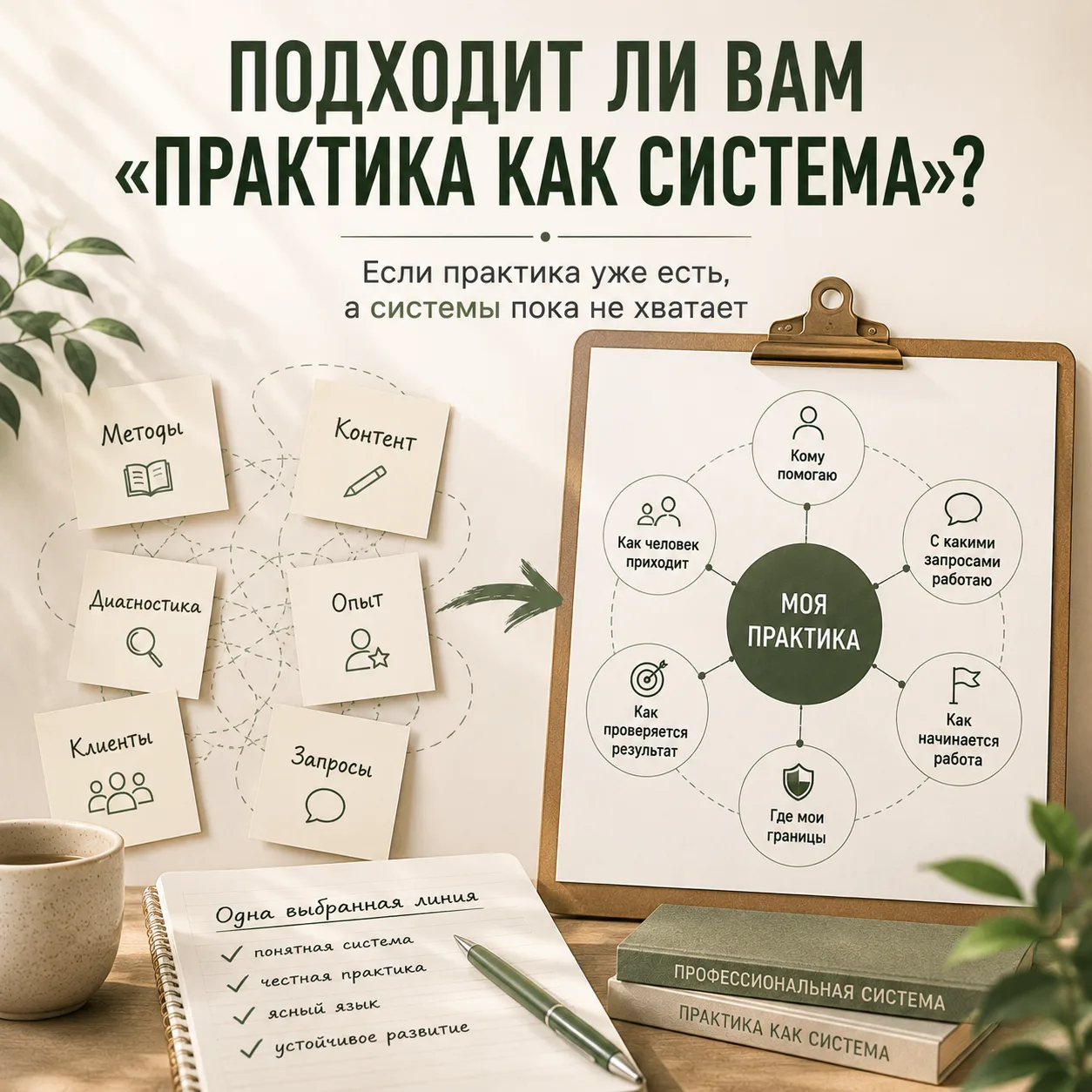 КОМУ ПОДХОДИТ ПИЛОТНАЯ ГРУППА КУРСА «ПРАКТИКА КАК СИСТЕМА»
Пилотная группа курса «Практика как систе