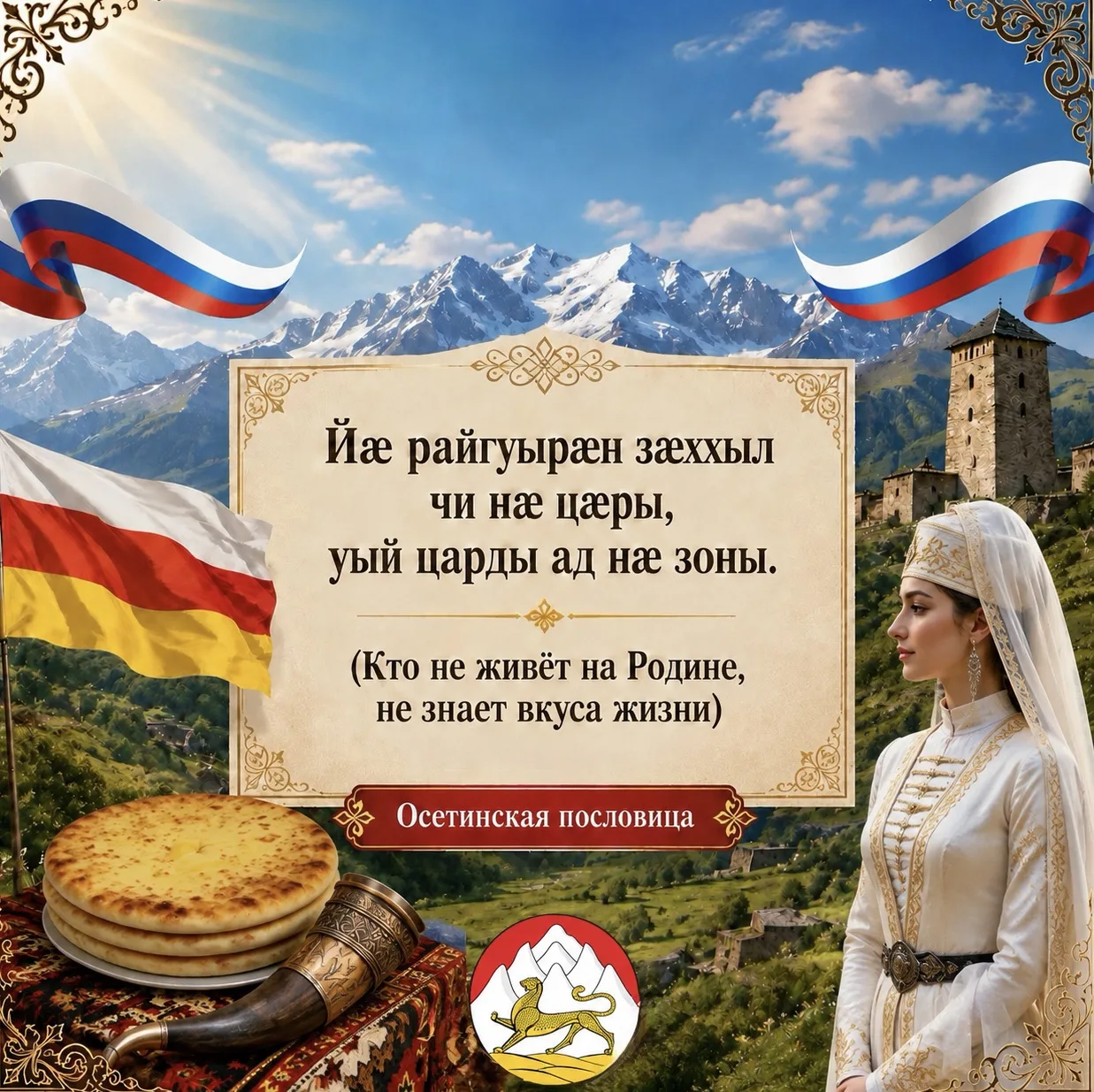 🇷🇺Слово «Родина» звучит по-разному на каждом языке, но суть остается неизменной – это наша родная 