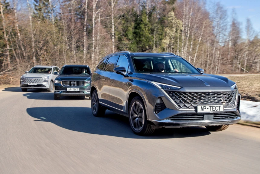 Новые русские на полигоне: Москвич М90, Geely Monjaro и Changan CS75 Plus

Просторный семиместный са