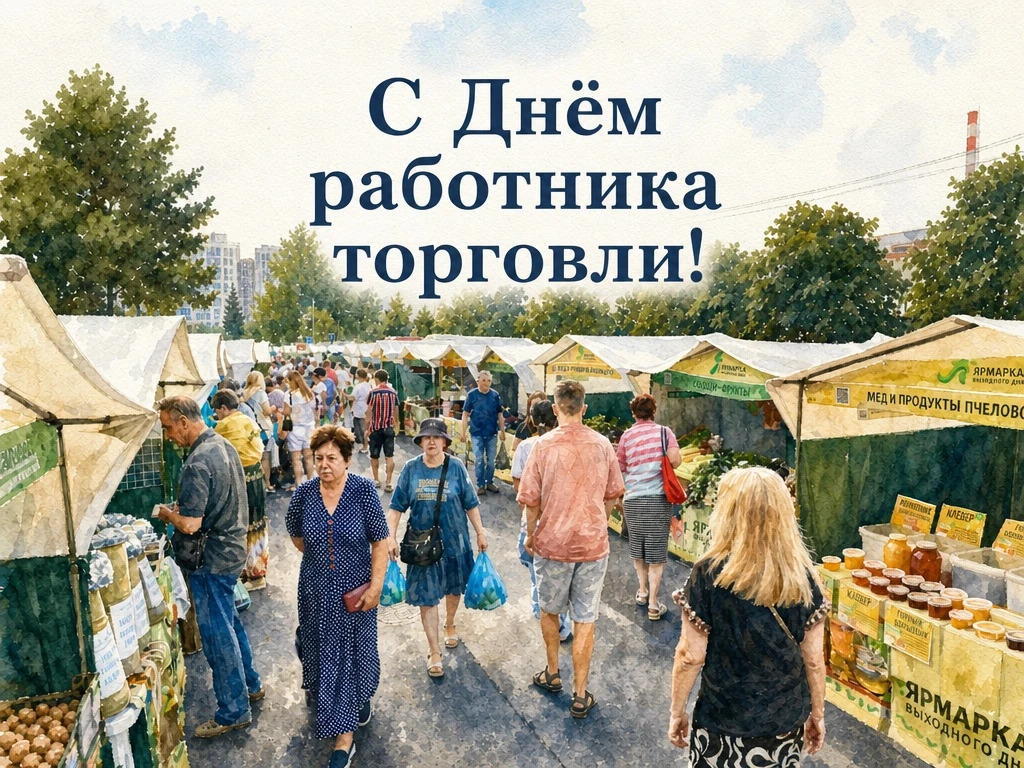 Сегодня поздравляем и работников торговли. Первые полгода 2026 показали: Краснодар — потребительский