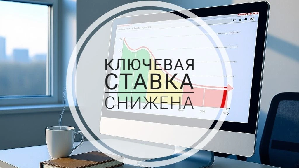С 22 июня ключевая ставка снижена на 0,25 %

📉Совет директоров Банка России понизил ключевую ставку